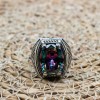 Mystic Topaz Men's Ring, Ottoman Men's Ring, Handmade Mens Ring, Turkish Handmade Mens Ring, Mens Jewelry, Gift for Him, 925 Sterling Silver
