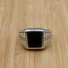 Turkish Handmade Silver Men's Ring, Men's Handmade Ring, Men's Ring, Onyx Men's Ring, Ottoman Mens Ring, Gift for Him, 925k Sterling Silver, Turkish Handmade Silver Men's Ring, Men's Handmade Ring, Men's Ring, Onyx Men's Ring, Ottoman Mens Ring, Gift for Him, 925k Sterling Silver,