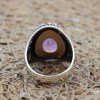 Amethyst Men's Ring, Mens Handmade Ring, Turkish Handmade Silver Men Ring, Ottoman Men Ring, Men Jewelry, Gift for Him, 925k Sterling Silver