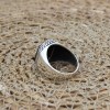 Handmade Silver Men's Ring, Onyx Men's Ring, Turkish Handmade Men's Ring, Men's Ring, Ottoman Mens Ring, Gift for Him, 925k Sterling Silver,