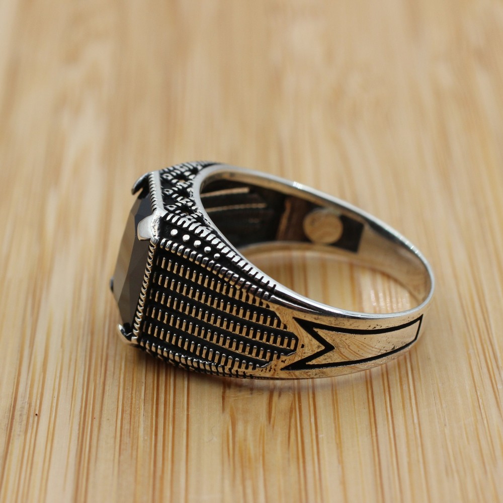 Turkish Handmade Silver Men's Ring, Men's Handmade Ring, Men's Ring, Onyx Men's Ring, Ottoman Mens Ring, Gift for Him, 925k Sterling Silver, Turkish Handmade Silver Men's Ring, Men's Handmade Ring, Men's Ring, Onyx Men's Ring, Ottoman Mens Ring, Gift for Him, 925k Sterling Silver,