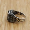 Turkish Handmade Silver Men's Ring, Men's Handmade Ring, Men's Ring, Onyx Men's Ring, Ottoman Mens Ring, Gift for Him, 925k Sterling Silver, Turkish Handmade Silver Men's Ring, Men's Handmade Ring, Men's Ring, Onyx Men's Ring, Ottoman Mens Ring, Gift for Him, 925k Sterling Silver,