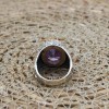 Amethyst Men's Ring, Handmade Men's Ring, Turkish Handmade Men's Ring, Ottoman Mens Ring, Men's Jewelry, Amethyst, 925k Sterling Silver Ring