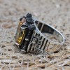 Citrine Men's Ring, Handmade Men's Ring, Ottoman Men's Ring, Oval Stone, Men's Jewelry, Gift for Him, 925k Sterling Silver, Turkish Ring Citrine Men's Ring, Handmade Men's Ring, Ottoman Men's Ring, Oval Stone, Men's Jewelry, Gift for Him, 925k Sterling Silver, Turkish Ring