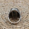 Mystic Topaz Men's Ring, Ottoman Men's Ring, Handmade Mens Ring, Turkish Handmade Mens Ring, Mens Jewelry, Gift for Him, 925 Sterling Silver