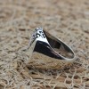 Men's Ring, Turkish Handmade, Silver Men's Ring, Men's Handmade Ring, Ottoman Ring, Men's Jewelry, Gift for Him, 925k Sterling Silver Ring
