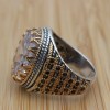Handmade Men's Ring, Turkish Handmade Silver Ring, Ottoman Men's Ring, Zircon Men's Ring, Mens Jewelry, Gift for Him, 925k Sterling Silver, Handmade Men's Ring, Turkish Handmade Silver Ring, Ottoman Men's Ring, Zircon Men's Ring, Mens Jewelry, Gift for Him, 925k Sterling Silver,
