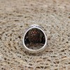 Ruby Ring, Handmade Men's Ring, Turkish Handmade Men's Ring, Ottoman Men's Ring, Men's Jewelry, Gift for Him, 925k Sterling Silver Ring