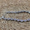 Amethyst Bracelet, Ottoman Bracelet, Handmade Bracelet, Bangle Cuff, Turkish Handmade, Ladies Bracelet, Gift For Her, 925k Sterling Silver,