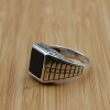 Turkish Handmade Silver Men's Ring, Men's Handmade Ring, Men's Ring, Onyx Men's Ring, Ottoman Mens Ring, Gift for Him, 925k Sterling Silver, Turkish Handmade Silver Men's Ring, Men's Handmade Ring, Men's Ring, Onyx Men's Ring, Ottoman Mens Ring, Gift for Him, 925k Sterling Silver,