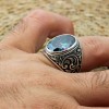 Mystic Topaz Men's Ring, Ottoman Men's Ring, Handmade Mens Ring, Turkish Handmade Mens Ring, Mens Jewelry, Gift for Him, 925 Sterling Silver Mystic Topaz Men's Ring, Ottoman Men's Ring, Handmade Mens Ring, Turkish Handmade Mens Ring, Mens Jewelry, Gift for Him, 925 Sterling Silver