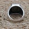 Men's Ring, Turkish Handmade, Silver Men's Ring, Men's Handmade Ring, Ottoman Ring, Men's Jewelry, Gift for Him, 925k Sterling Silver Ring