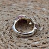 Ruby Tiger Ring, Handmade Women's Ring, Tiger Ring, Turkish Handmade Ring, Ottoman Women Ring, Ladies Ring, 925k Sterling Silver, Tiger,