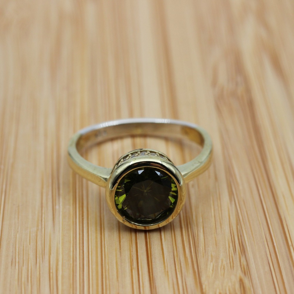 Handmade Women Ring, Peridot Ladies Ring, Turkish Handmade, Ladies Ring, Birthstones Ring, Ladies Ring, 925k Sterling Silver, August Stone,