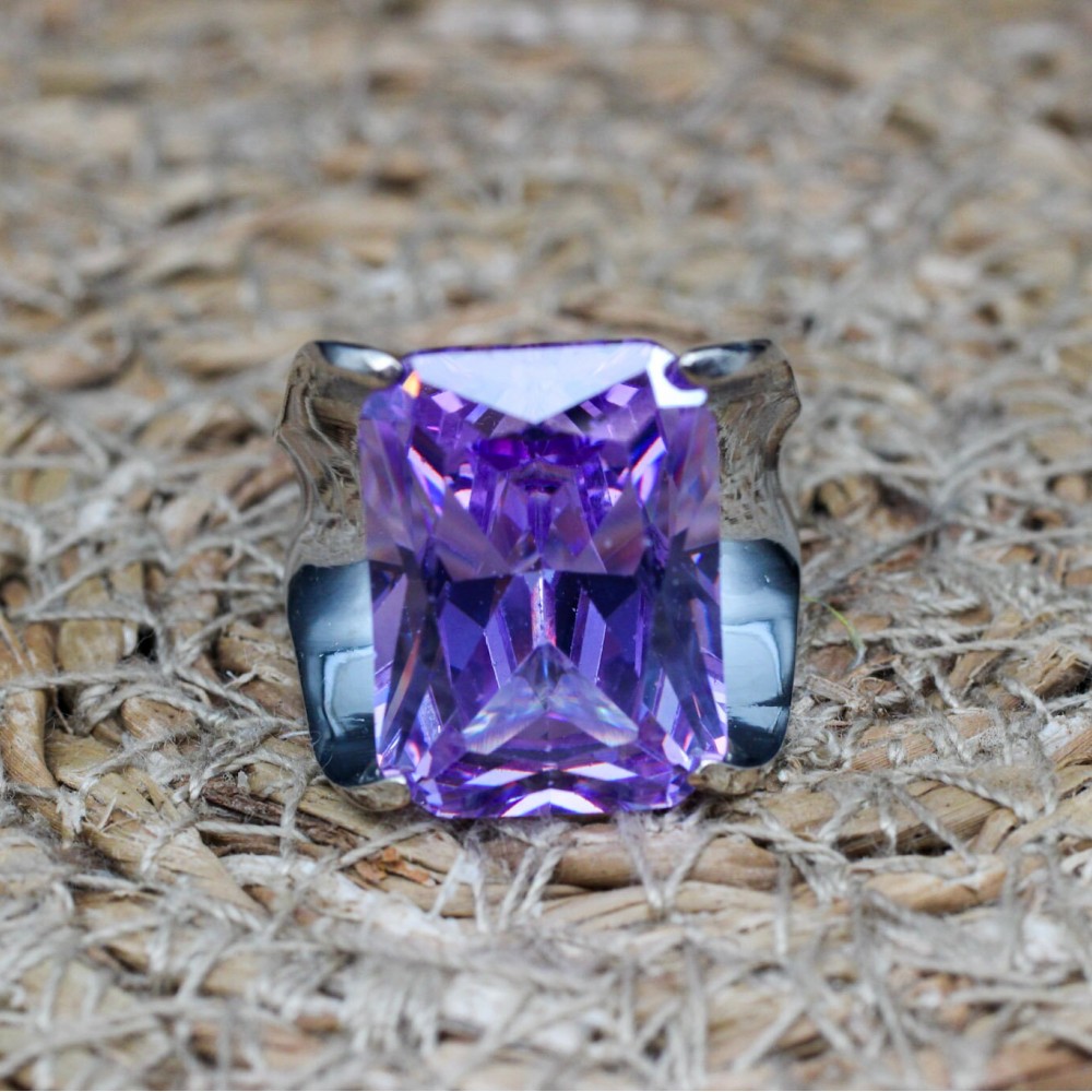 Amethyst Ring, Handmade Women's Ring, Turkish Handmade, Silver Ladies Ring, Ottoman Ring, Authentic, Ladies Ring, 925k Sterling Silver Ring,