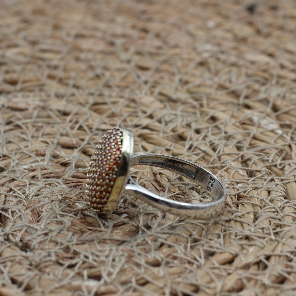 Topaz Ladies Set, Handmade Set Women, Turkish Handmade, Ladies Jewelry Set, Ottoman Set, Earring, Pendant, Ladies Set, 925 Sterling Silver