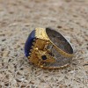 Sapphire Men's Ring, Ottoman Men's Ring, Turkish Handmade Men's Ring, Gold Plated Men Ring, Men's Jewelry, Gift for Him, 925 Sterling Silver Sapphire Men's Ring, Ottoman Men's Ring, Turkish Handmade Men's Ring, Gold Plated Men Ring, Men's Jewelry, Gift for Him, 925 Sterling Silver
