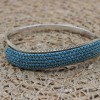 Turquoise Bracelet, Ottoman Bracelet, Handmade Bracelet, Bangle Cuff, Turkish Handmade, Bangle Bracelet, Gift for Her, 925k Sterling Silver