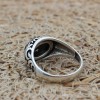 Handmade Silver Men's Ring, Onyx Men's Ring, Turkish Handmade Men's Ring, Men's Ring, Ottoman Mens Ring, Gift for Him, 925 Sterling Silver
