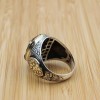 Alexandrite Ring, Men Handmade Ring, Turkish Handmade Silver Mens Ring, Ottoman Ring, Men's Jewelry, Alexandrite, 925k Sterling Silver Ring