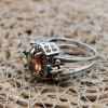 Two Stone Ladies Ring, Quartz Ladies Ring, Topaz Ring, Handmade Women Ring, Reversible Ring, Ottoman Women's Ring, 925 Sterling Silver, Two Stone Ladies Ring, Quartz Ladies Ring, Topaz Ring, Handmade Women Ring, Reversible Ring, Ottoman Women's Ring, 925 Sterling Silver,
