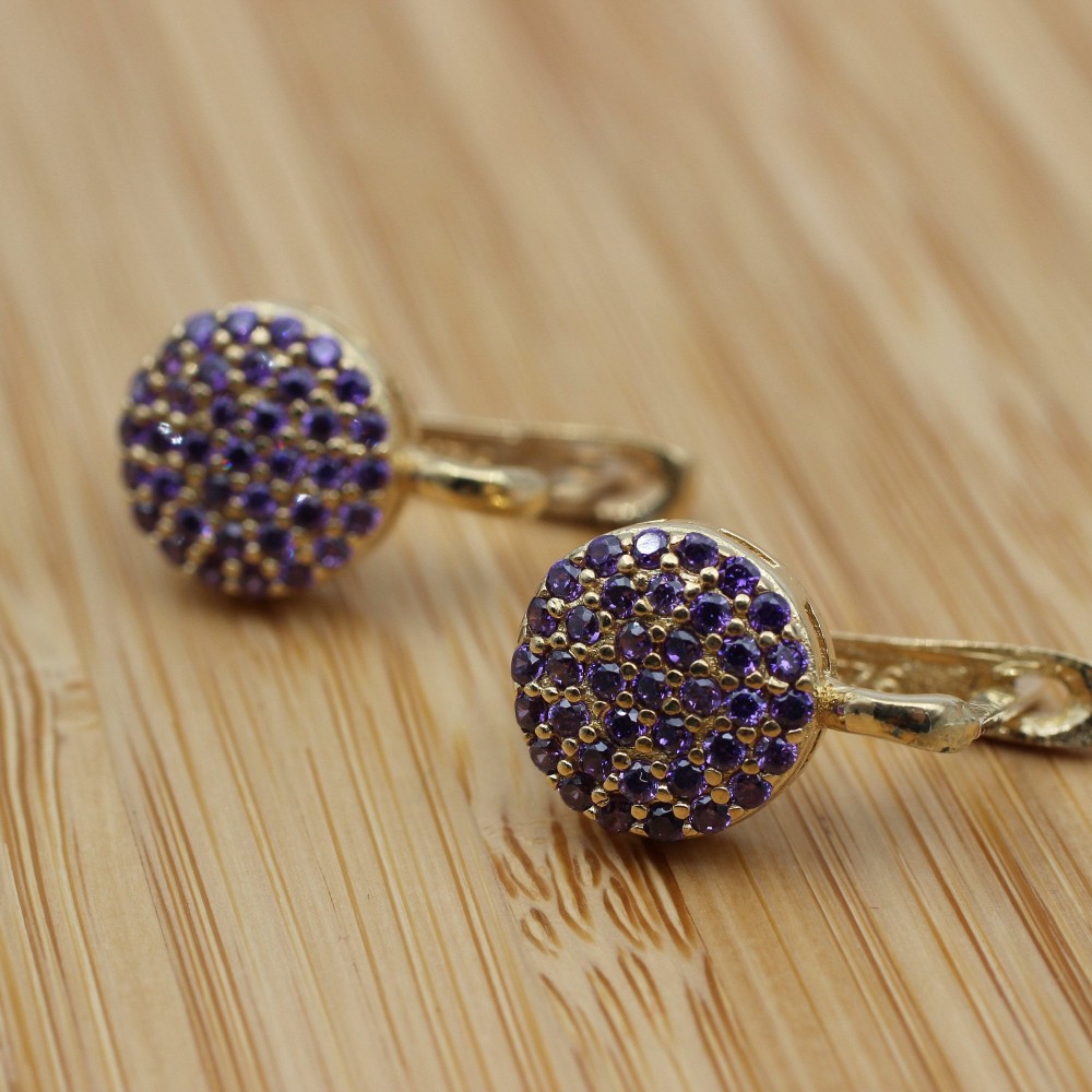 Amethyst Set, Authentic Set, Handmade Set Women, Turkish Handmade, Ladies Jewelry Set, Earring, Pendant, Ladies Set, 925k Sterling Silver