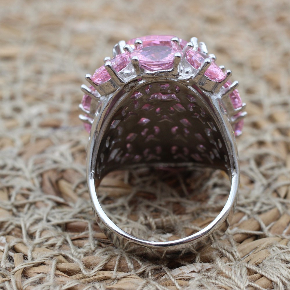 Handmade Women Ring, Quartz Women Ring, Turkish Handmade Women Ring, Ladies Ring, Ottoman Women Ring, 925k Sterling Silver, Gift For Her,