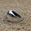 Handmade Silver Men's Ring, Onyx Men's Ring, Turkish Handmade Men's Ring, Men's Ring, Ottoman Mens Ring, Gift for Him, 925 Sterling Silver