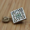 Emerald Set, Authentic Set, Handmade Set Women, Turkish Handmade, Ladies Jewelry Set, Earring, Pendant, Ladies Set, 925k Sterling Silver Emerald Set, Authentic Set, Handmade Set Women, Turkish Handmade, Ladies Jewelry Set, Earring, Pendant, Ladies Set, 925k Sterling Silver
