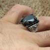Onyx Men's Ring, Turkish Handmade Silver Men's Ring, Men's Handmade Ring, Oval Stone Ring, Ottoman Ring, Gift for Him, 925k Sterling Silver, Onyx Men's Ring, Turkish Handmade Silver Men's Ring, Men's Handmade Ring, Oval Stone Ring, Ottoman Ring, Gift for Him, 925k Sterling Silver,