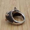 Onyx Tiger Ring, Handmade Women's Ring, Turkish Handmade, Silver Ladies Ring,  Tiger Ring, Ladies Ring, 925k Sterling Silver Ring, Tiger