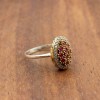 Ruby Ring, Handmade Women's Ring, Turkish Handmade Ring, Authentic Ring, Ottoman Ring, Ladies Ring, 925k Sterling Silver, Gift For Her,