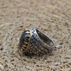 Onyx Men's Ring, Ottoman Men's Ring, Handmade Men's Ring, Turkish Handmade Men's Ring, Men's Jewelry, Gift for Him, 925 Sterling Silver