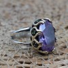 Amethyst Ladies Set, Authentic Set, Handmade Women Set, Turkish Handmade Set, Ring, Earring, Pendant, Ladies Set, 925k Sterling Silver Amethyst Ladies Set, Authentic Set, Handmade Women Set, Turkish Handmade Set, Ring, Earring, Pendant, Ladies Set, 925k Sterling Silver