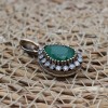 Emerald Set, Authentic Set, Handmade Set Women, Turkish Handmade, Ladies Jewelry Set, Earring, Pendant, Ladies Set, 925k Sterling Silver Emerald Set, Authentic Set, Handmade Set Women, Turkish Handmade, Ladies Jewelry Set, Earring, Pendant, Ladies Set, 925k Sterling Silver
