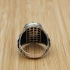 Alexandrite Ring, Men Handmade Ring, Turkish Handmade Silver Mens Ring, Ottoman Ring, Men's Jewelry, Alexandrite, 925k Sterling Silver Ring