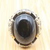 Onyx Ring, Handmade Mens Ring, Cubic Zircon Turkish Handmade Ring, Eagle Ring, Ottoman Ring, Men Jewelry, Gift for Him, 925k Sterling Silver