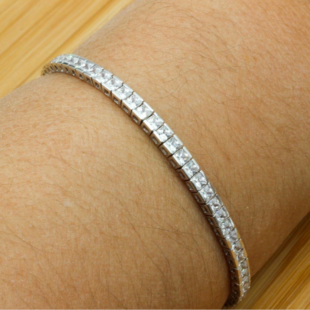 Zircon Bracelet, Ottoman Bracelet, Handmade Bracelet, Bangle Cuff, Turkish Handmade, Ladies Bracelet, Gift For Her, 925k Sterling Silver,