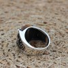 Tiger Eye Men's Ring, Eagle Men's Ring, Handmade Men's Ring, Turkish Handmade Mens Ring, Men's Jewelry, Gift for Him, 925 Sterling Silver