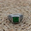 Emerald Men's Ring, Ottoman Men's Ring, Handmade Men's Ring, Turkish Handmade Men's Ring, Men's Jewelry, Gift for Him, 925 Sterling Silver Emerald Men's Ring, Ottoman Men's Ring, Handmade Men's Ring, Turkish Handmade Men's Ring, Men's Jewelry, Gift for Him, 925 Sterling Silver