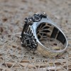Onyx Men's Ring, Turkish Handmade Silver Men's Ring, Mens Handmade Ring, Square Stone Ring, Ottoman Ring, Gift for Him, 925k Sterling Silver Onyx Men's Ring, Turkish Handmade Silver Men's Ring, Mens Handmade Ring, Square Stone Ring, Ottoman Ring, Gift for Him, 925k Sterling Silver