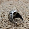 Mystic Topaz Men's Ring, Ottoman Men's Ring, Handmade Mens Ring, Turkish Handmade Mens Ring, Mens Jewelry, Gift for Him, 925 Sterling Silver