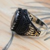 Onyx Men Ring, Handmade Men Ring, Turkish Handmade Silver Men's Ring, Ottoman Men Ring, Men Jewelry, Gift for Him, 925k Sterling Silver Ring Onyx Men Ring, Handmade Men Ring, Turkish Handmade Silver Men's Ring, Ottoman Men Ring, Men Jewelry, Gift for Him, 925k Sterling Silver Ring