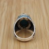Turquoise Men's Ring, Handmade Ring, Turkish Handmade Silver Men Ring, Ottoman Ring, Men's Jewelry, Gift for Him, 925k Sterling Silver Ring Turquoise Men's Ring, Handmade Ring, Turkish Handmade Silver Men Ring, Ottoman Ring, Men's Jewelry, Gift for Him, 925k Sterling Silver Ring