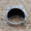 Men's Ring, Turkish Handmade, Silver Men's Ring, Men's Handmade Ring, Ottoman Ring, Men's Jewelry, Gift for Him, 925k Sterling Silver Ring