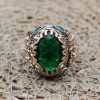 Emerald Men's Ring, Ottoman Men's Ring, Tree Of Life Ring, Turkish Handmade Men's Ring, Men's Jewelry, Gift for Him, 925 Sterling Silver Emerald Men's Ring, Ottoman Men's Ring, Tree Of Life Ring, Turkish Handmade Men's Ring, Men's Jewelry, Gift for Him, 925 Sterling Silver