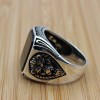 Onyx Ring, Men's Handmade Ring, Turkish Handmade Silver Men's Ring, Lion Men's Ring, Men's Jewelry, Gift for Him, 925k Sterling Silver Ring Onyx Ring, Men's Handmade Ring, Turkish Handmade Silver Men's Ring, Lion Men's Ring, Men's Jewelry, Gift for Him, 925k Sterling Silver Ring