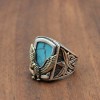 Turquoise Men's Ring, Handmade Ring, Turkish Handmade Silver Men Ring, Ottoman Ring, Men's Jewelry, Gift for Him, 925k Sterling Silver Ring Turquoise Men's Ring, Handmade Ring, Turkish Handmade Silver Men Ring, Ottoman Ring, Men's Jewelry, Gift for Him, 925k Sterling Silver Ring