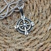 Men's Necklace, Mens Pendant, Compass Pendant, Turkish Handmade, Compass Necklace, Mens Jewelry, Gift for Him, 925 Sterling Silver, Pendant,