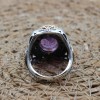 Amethyst Men's Ring, Men's Handmade Ring, Turkish Handmade Ring, Ottoman  Men's Ring, Men's Jewelry, Gift for Him, 925k Sterling Silver